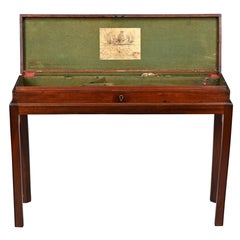 19th Century Regency Mahogany Fitted Gun Case