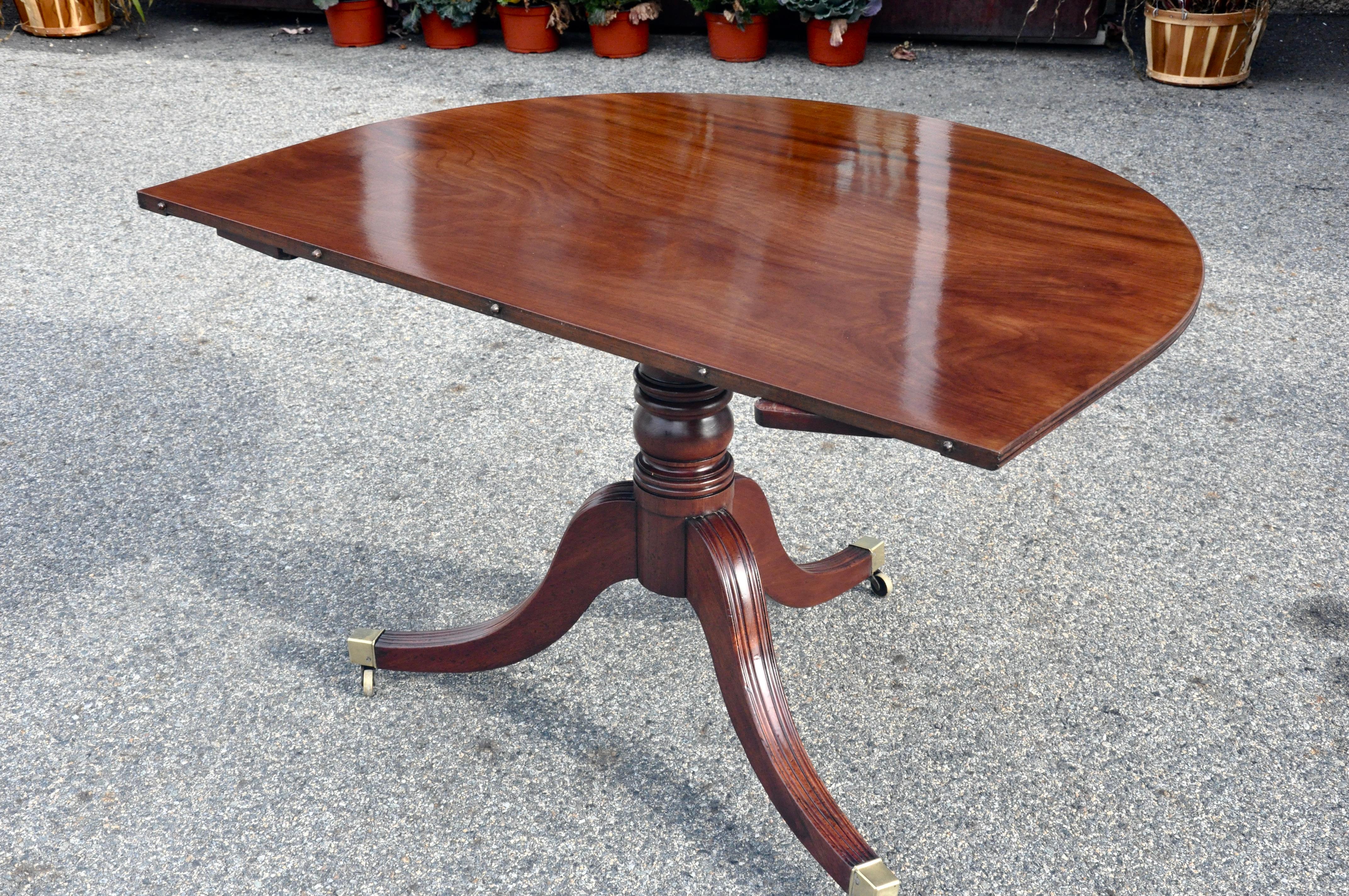 19th Century Regency Mahogany Four Pedestal Dining Table 6