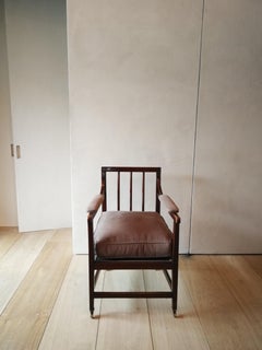 19th Century Regency Mahogany Library Armchair