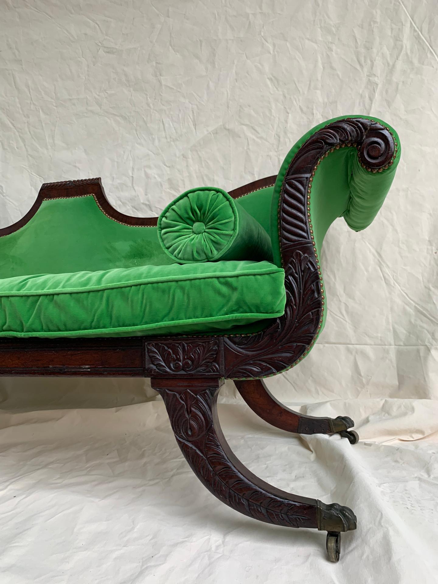 Regency-Mahagoni-Sessel aus dem 19. Jahrhundert, England (Britisch) im Angebot