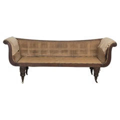 19th Century Regency Mahogany Sofa
