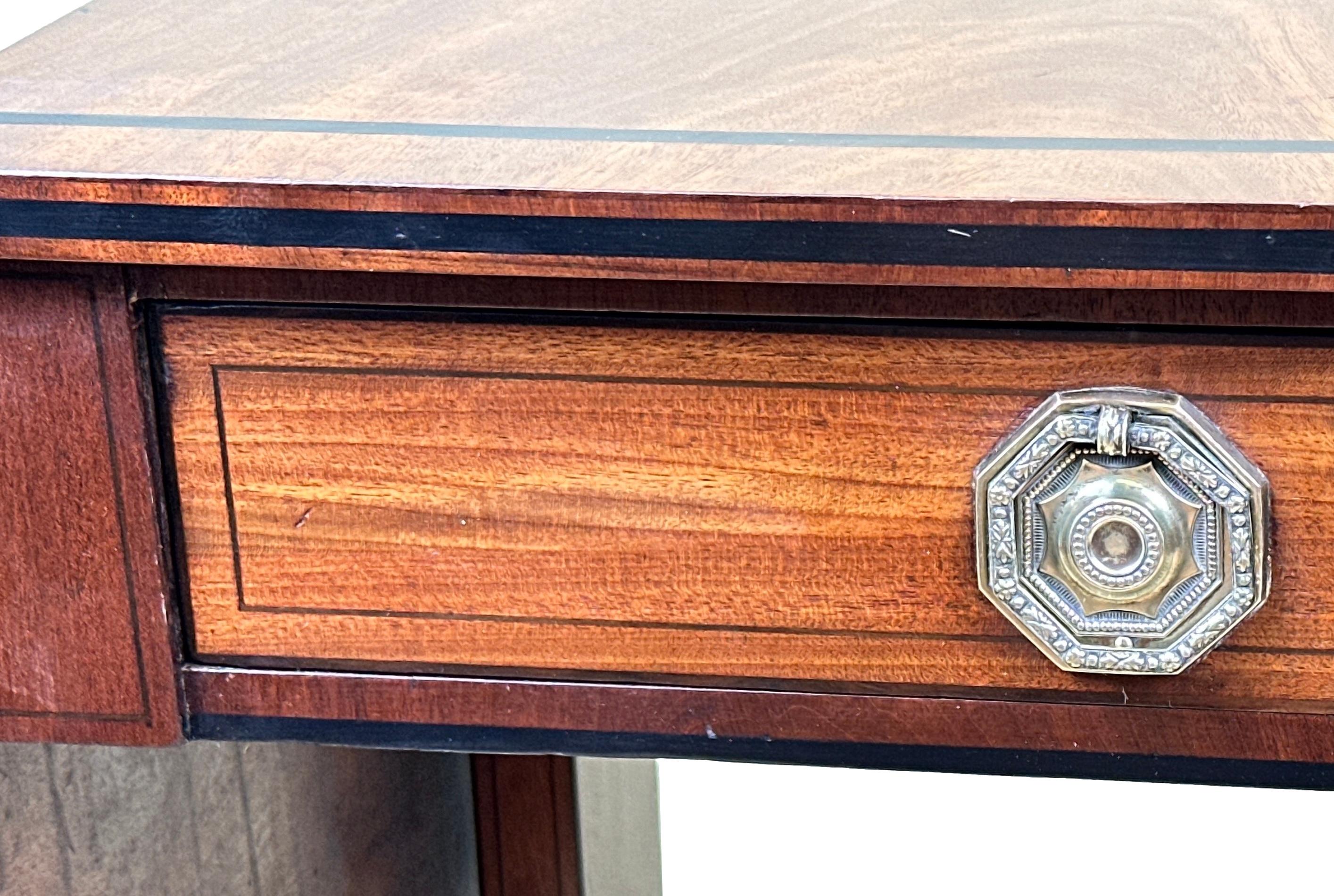 19th Century Regency Mahogany Sofa Table For Sale 5