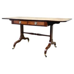 19th Century Regency Mahogany Sofa Table