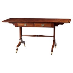 19th Century Regency Mahogany Sofa Table