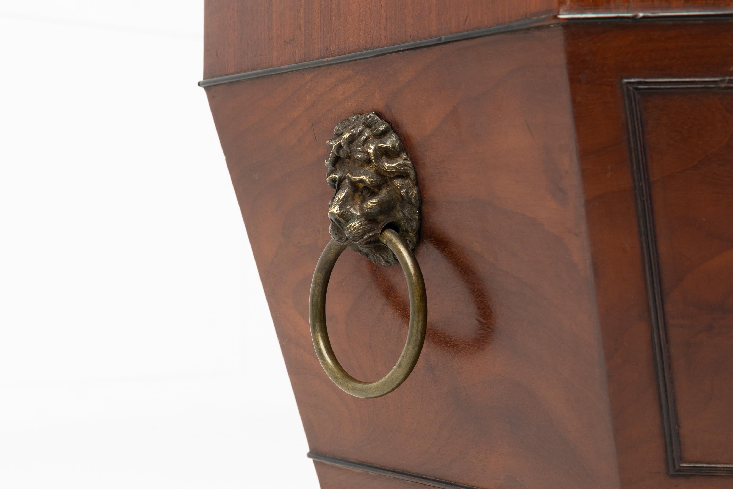 19th Century Regency Mahogany Wine Cooler 2