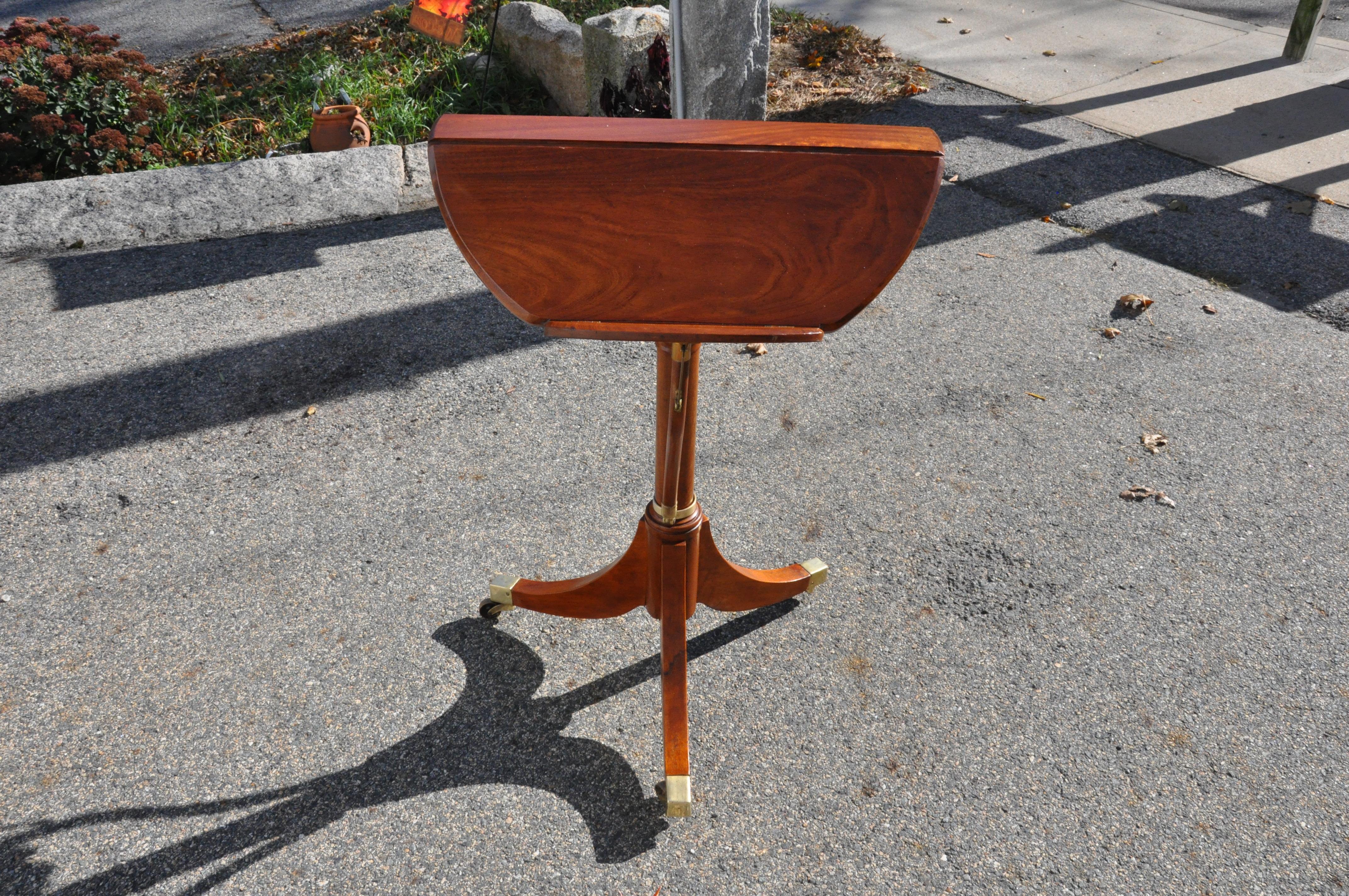 19th Century Regency Metamorphic Music Stand In Good Condition In Essex, MA