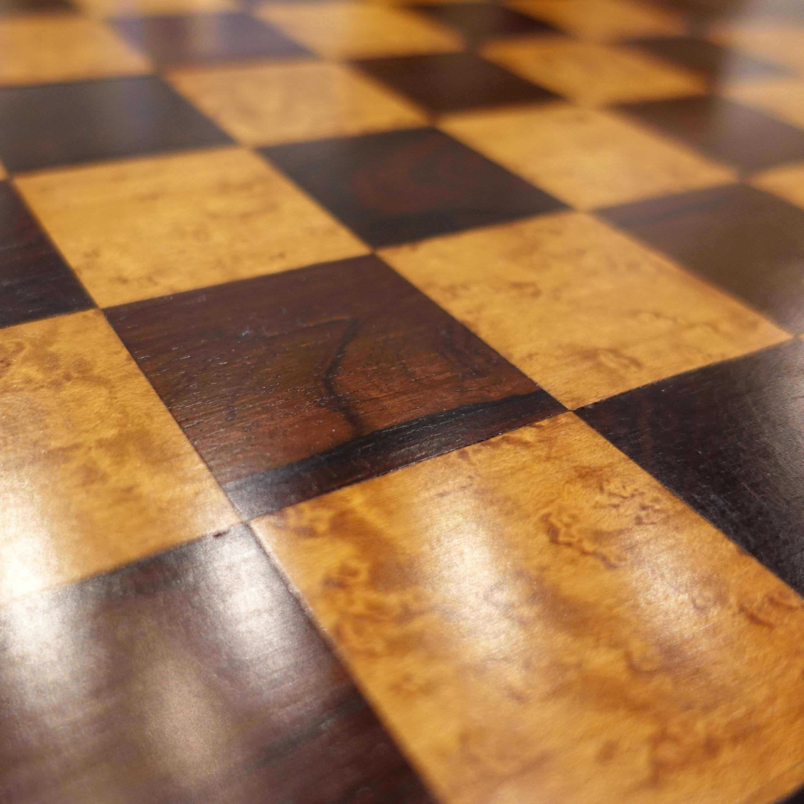 19th century Regency or Victorian Rosewood Game Table en venta 5