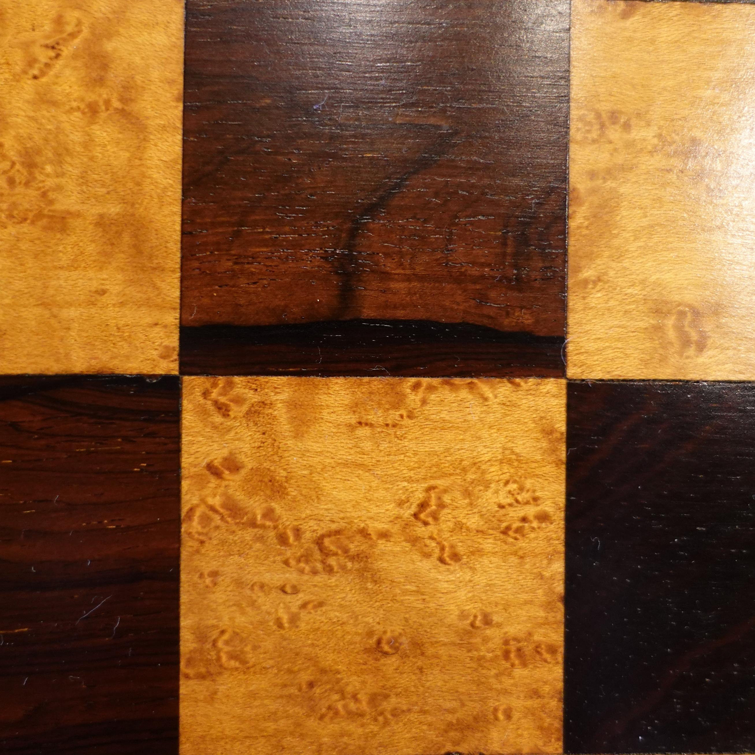 19th century Regency or Victorian Rosewood Game Table Hecho a mano en venta