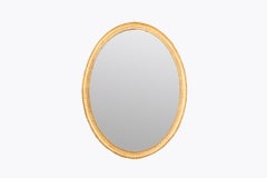 19th Century Regency Oval Mirror