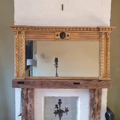 19th Century Regency Overmantel Mirror