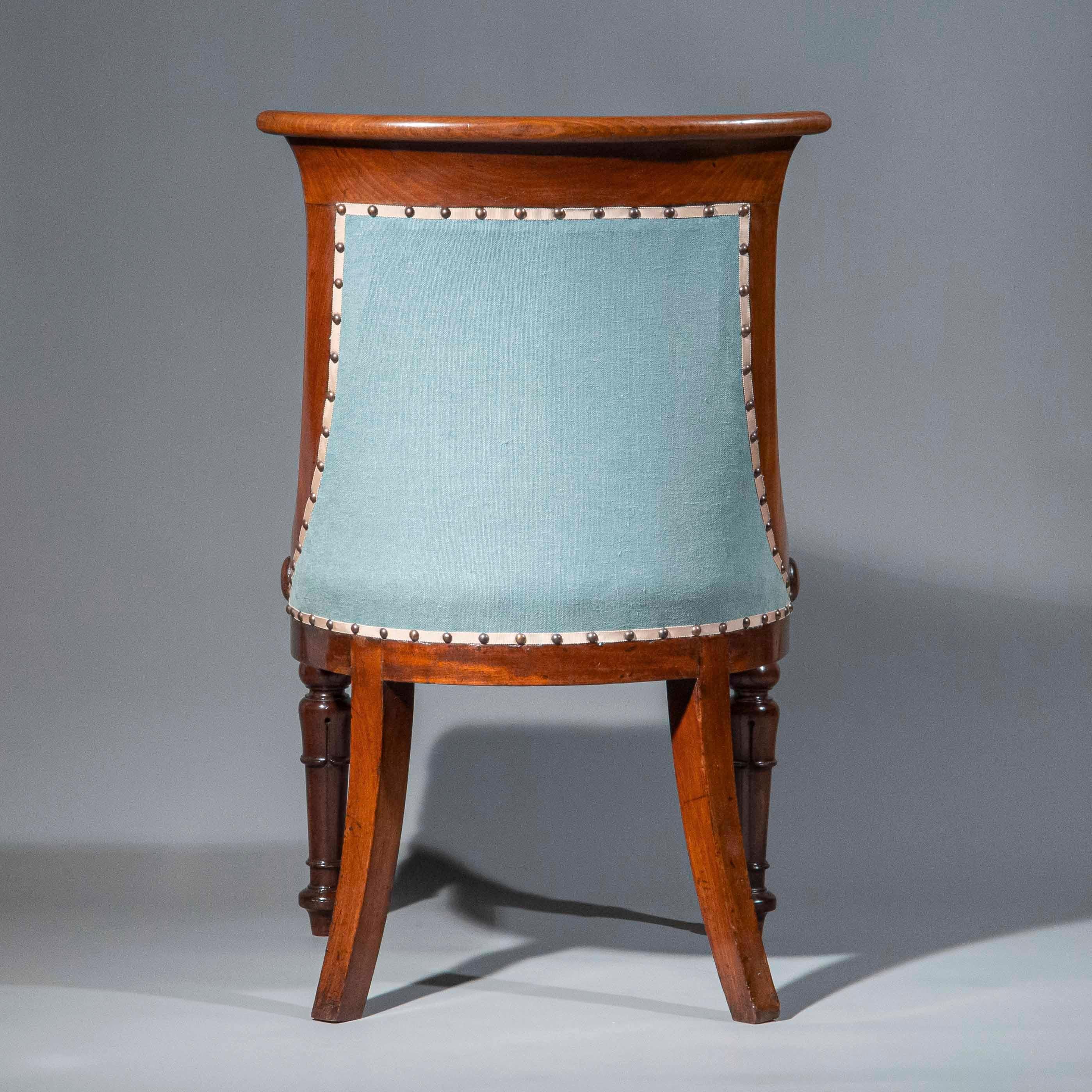 Coppia di sedie Regency del XIX secolo, circa 1820 in vendita 4