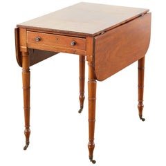 Antique 19th Century Regency Pembroke Drop-Leaf Table