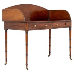 Antique 19th Century Regency Period Mahogany Dressing Table or Desk