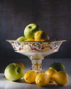 19th Century Regency Porcelain Coalport China Compote