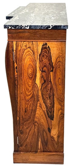 19th Century Regency Rosewood Breakfront Side Cabinet