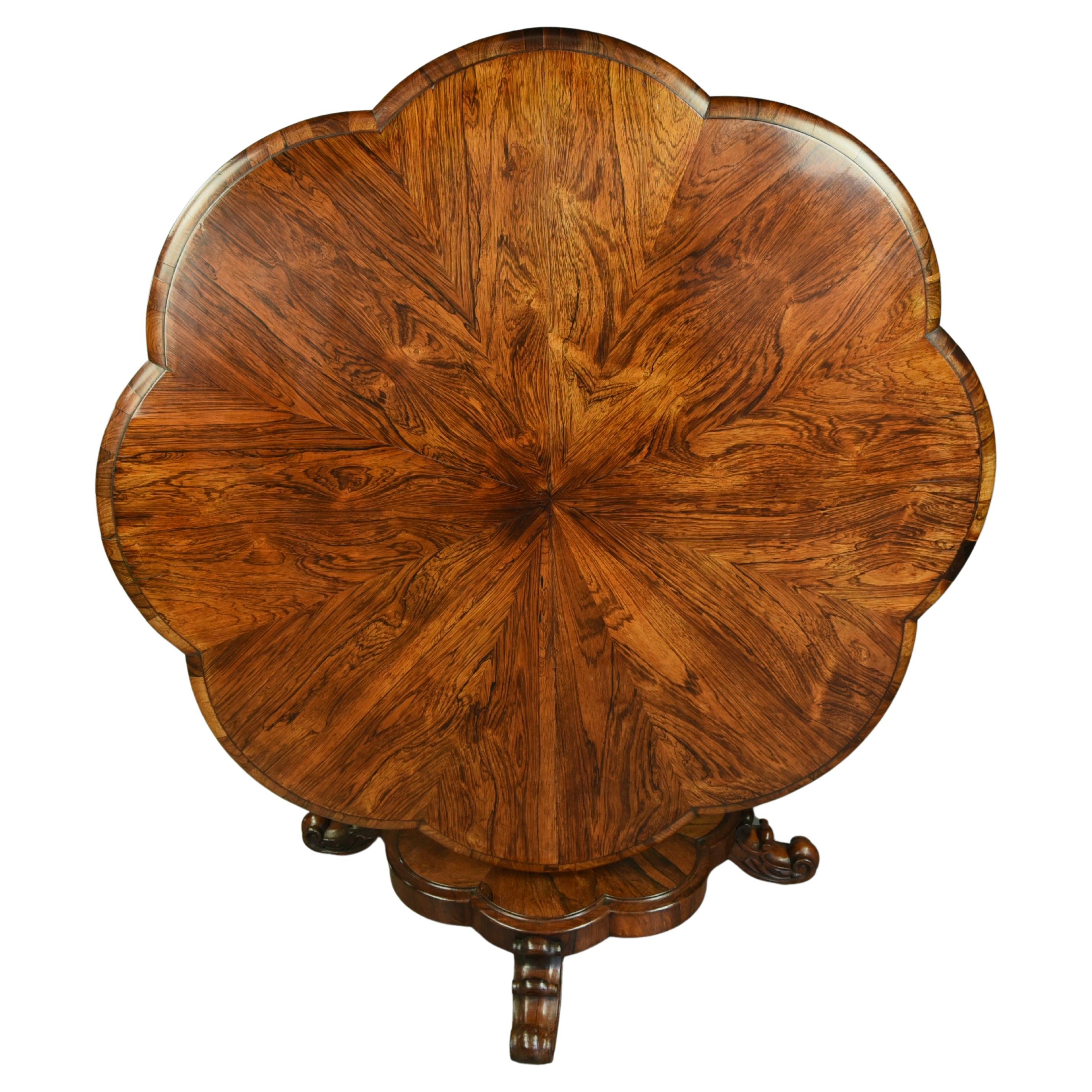 19th century Regency rosewood centre table  For Sale