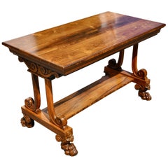 19th Century Regency Rosewood Sofa Table by T & G Seddon, London