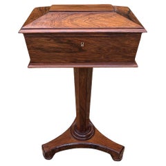 19th Century Regency Rosewood Teapoy