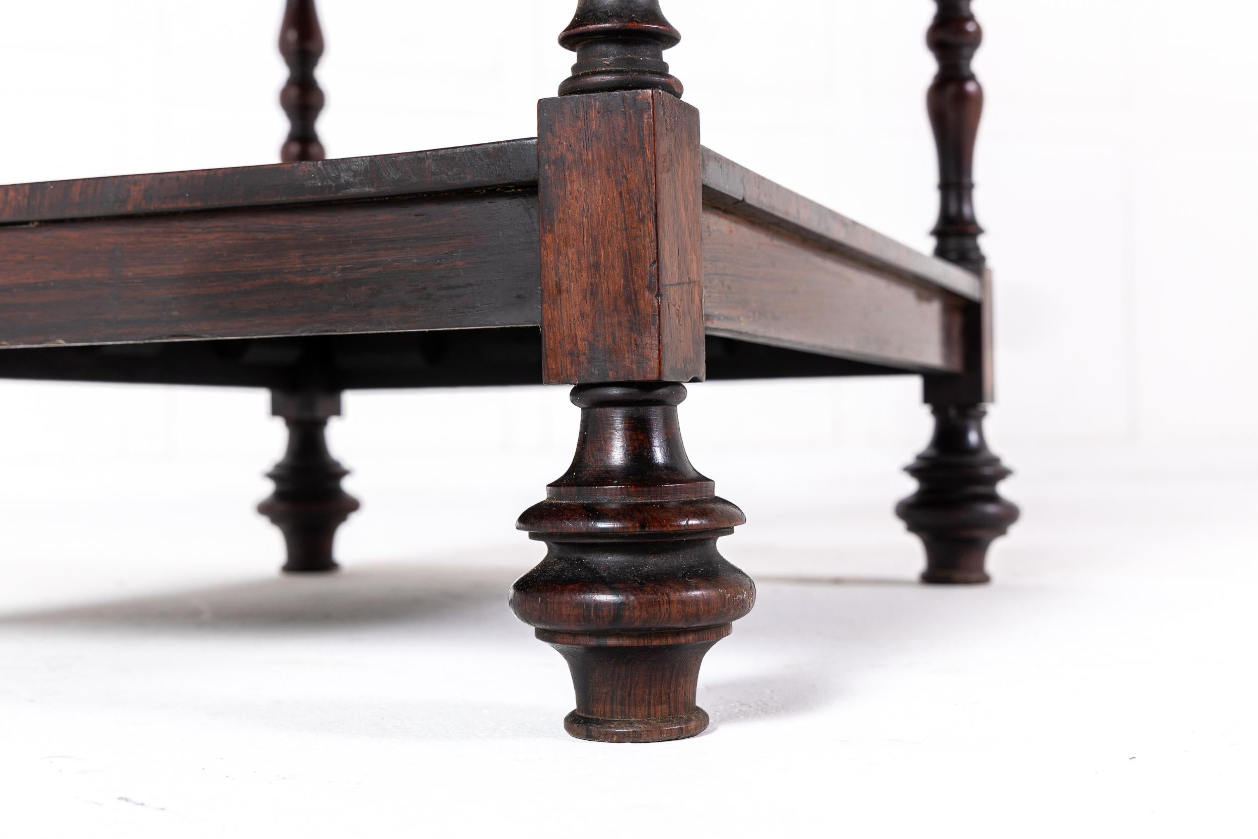 19th Century Regency Rosewood Whatnot For Sale 3