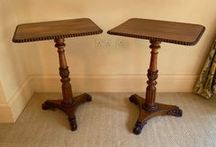 19th Century Regency Rosewood Wine Tables, Attributed to Gillows