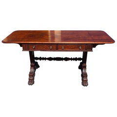 Fine 19th Century English Regency Mahogany Sofa Table by Gillows