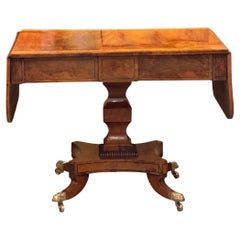 19th Century Regency Sofa Table With Drop Leaves