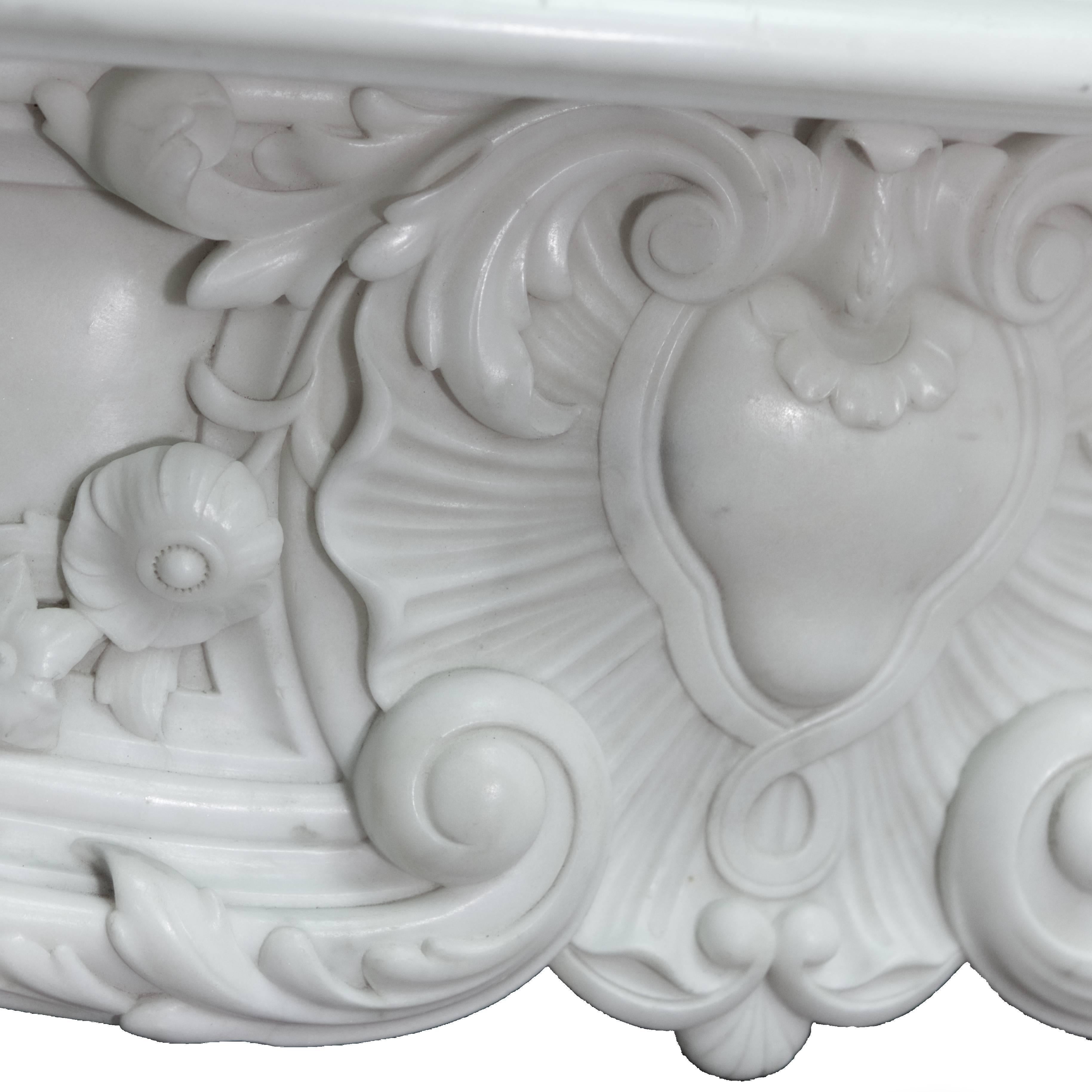 english regency caryatid white marble fireplace