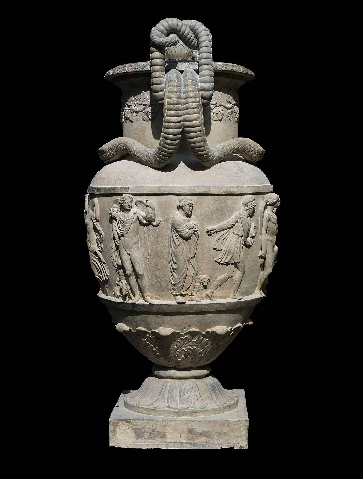 English 19th Century Regency Stoneware Urn
