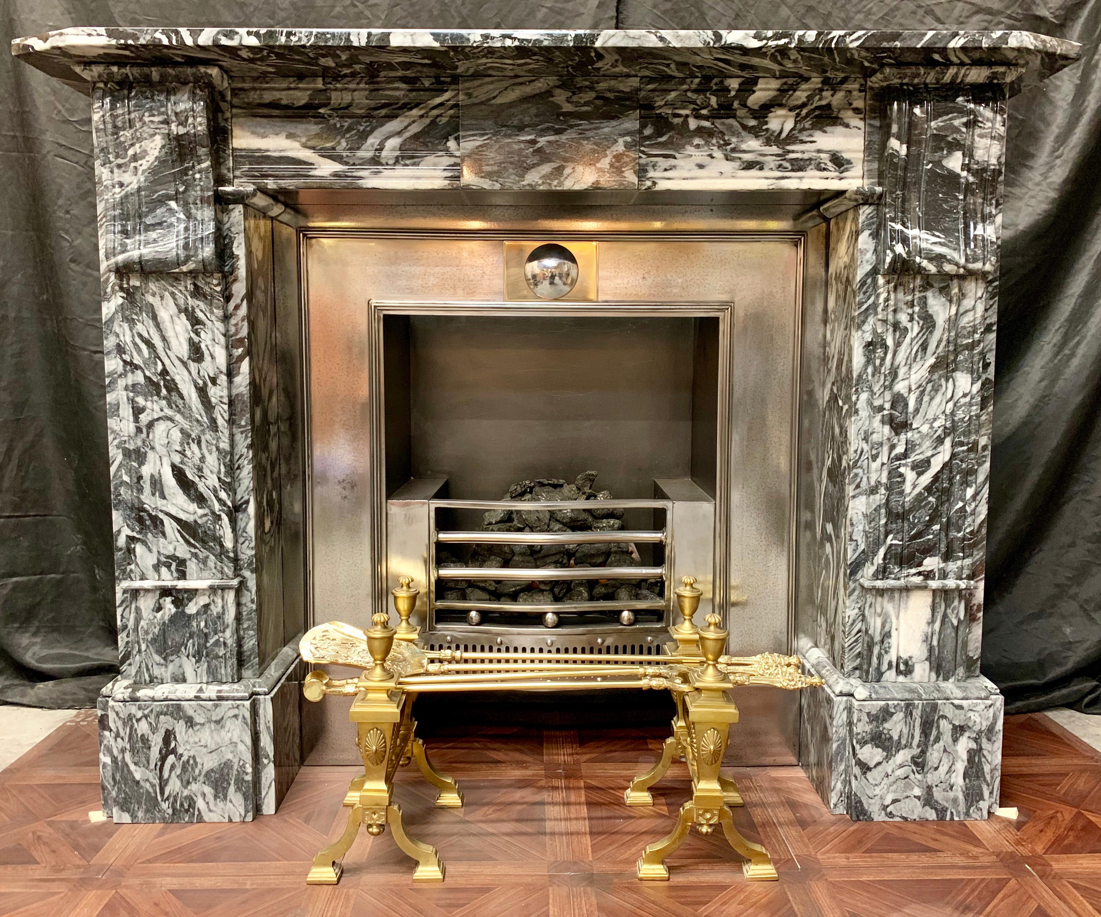 19th Century Regency Style Marble Fireplace Surround For Sale 4