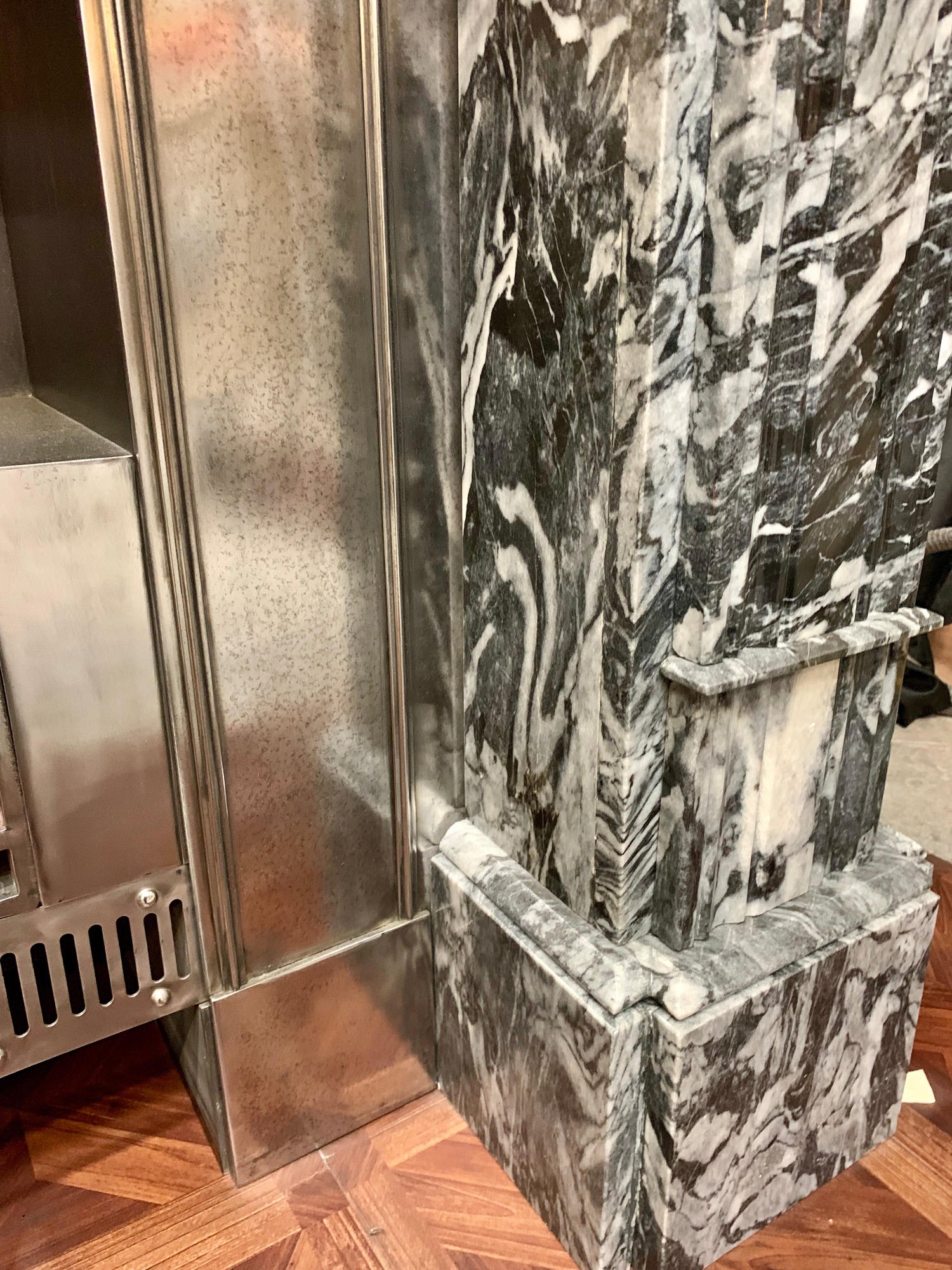 19th Century Regency Style Marble Fireplace Surround For Sale At