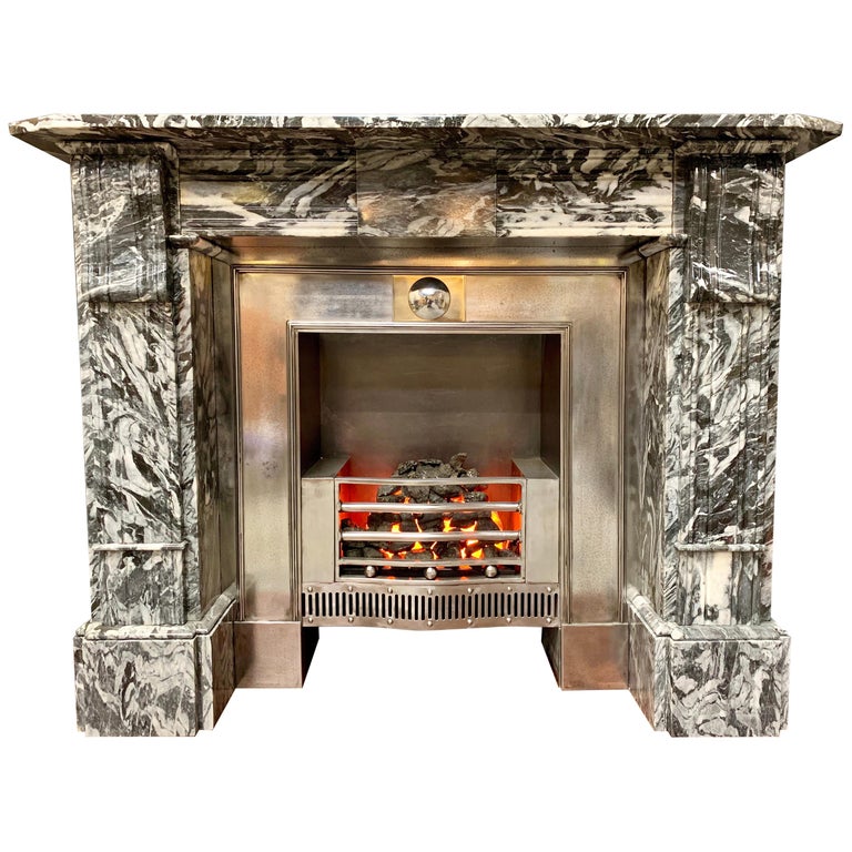 19th Century Regency Style Marble Fireplace Surround For Sale At