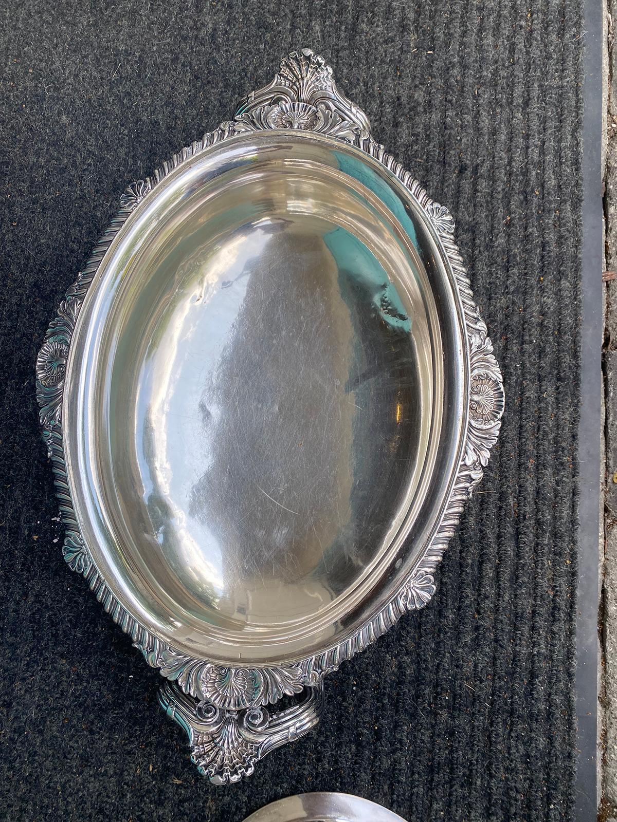 Zuppiera in argento Sheffield del 19° secolo in stile Regency con stemmi in sterline in vendita 10