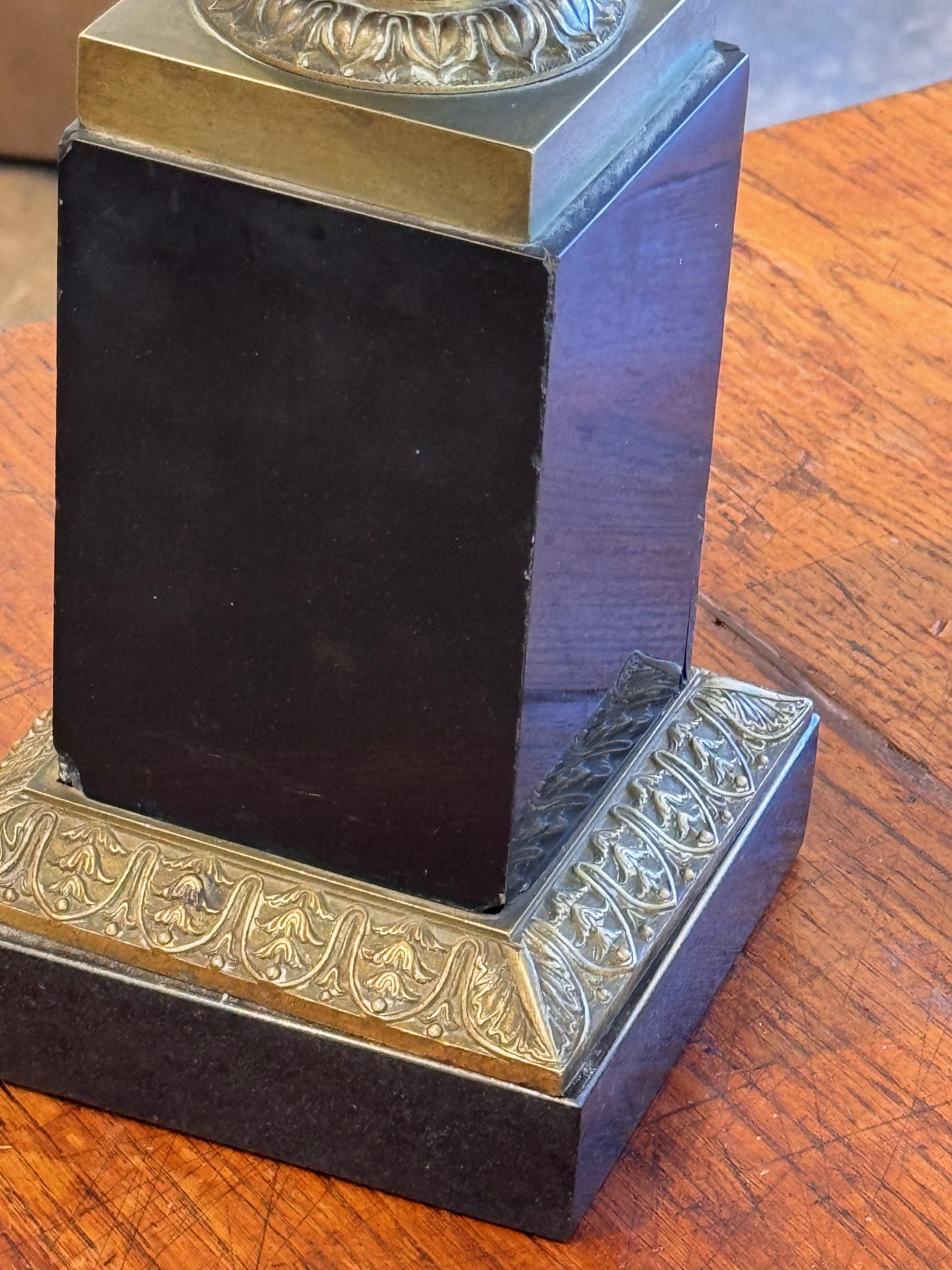 Bronze 19th Century Regency Tazza For Sale
