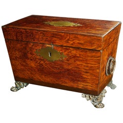 19th Century Regency Tea Caddy from Westminster Hall Roof