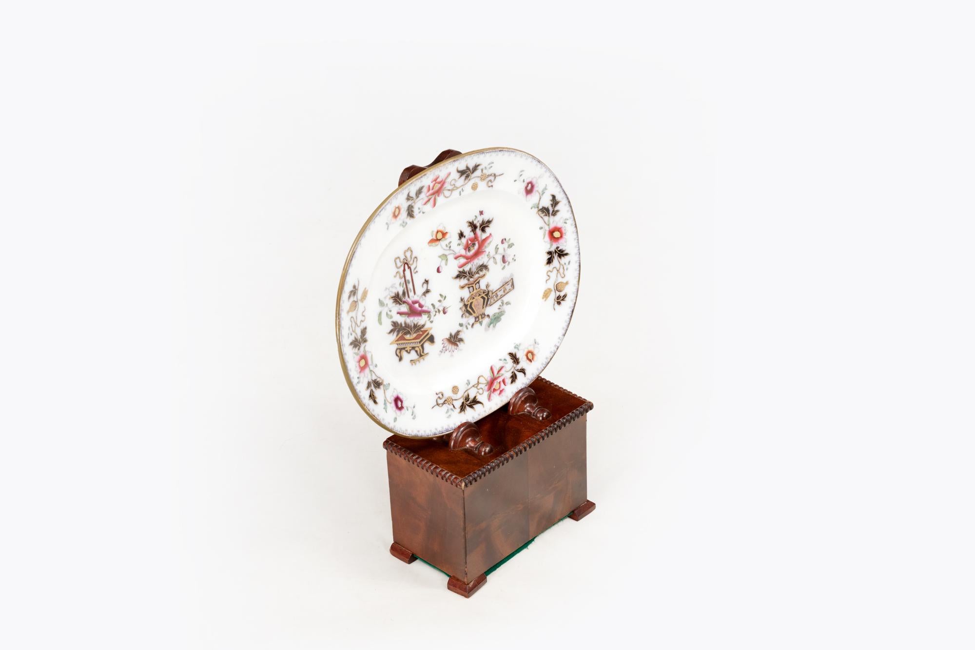 English 19th Century Regency Weighted Salver Stand For Sale