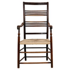 19th Century Regional English Ladder back Chair