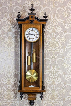 19th Century Regulator Wall Clock