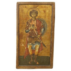 Antique 19th century Religious Greek icon