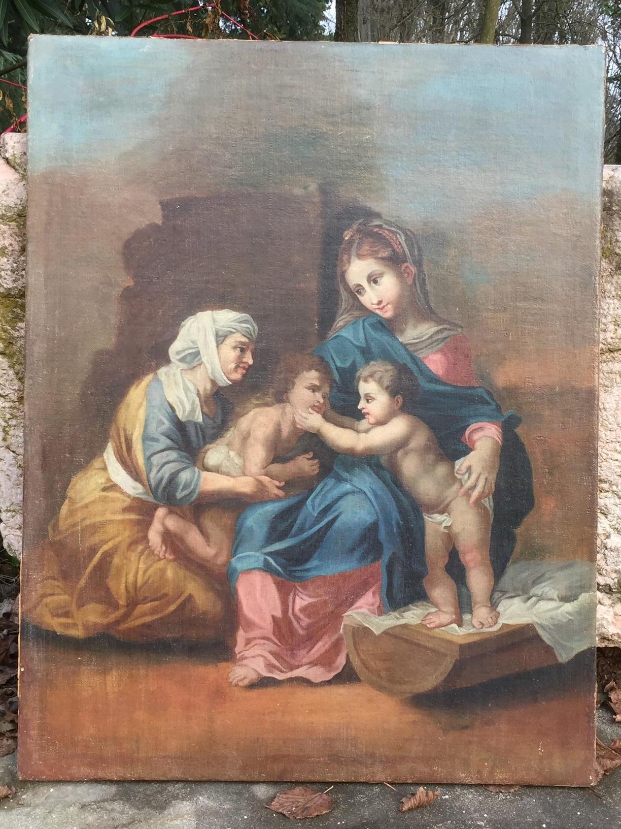 19th Century Religious Painting of Italian School 4