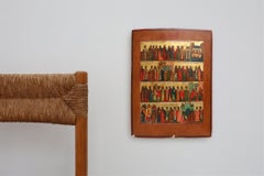 19th Century Religious Russian Menaion Icon, Saints of the Month of March