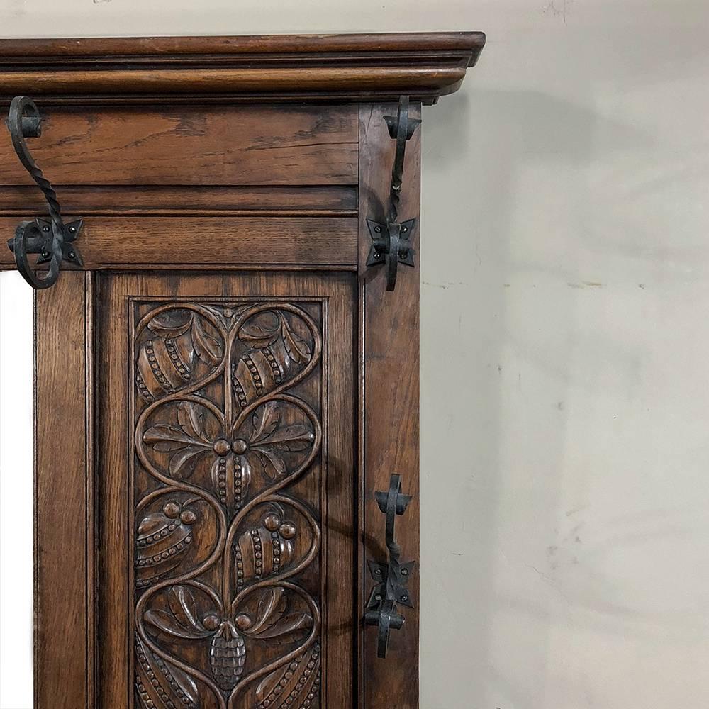oak hall bench