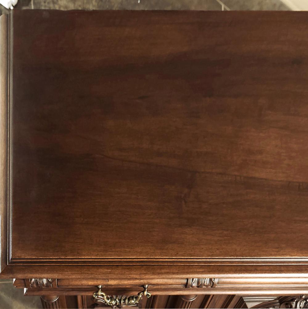 19th Century Renaissance Henri II French Walnut Buffet 4
