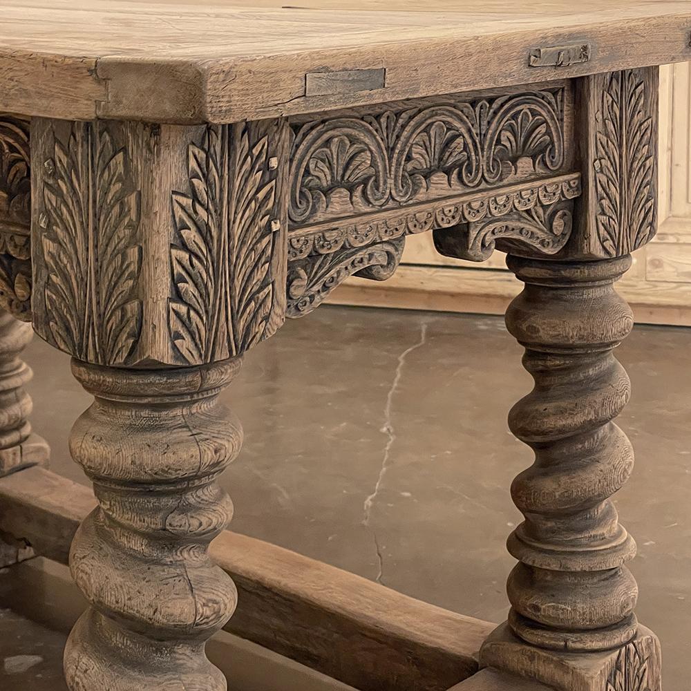 19th Century Renaissance Library ~ Conference Table For Sale 10