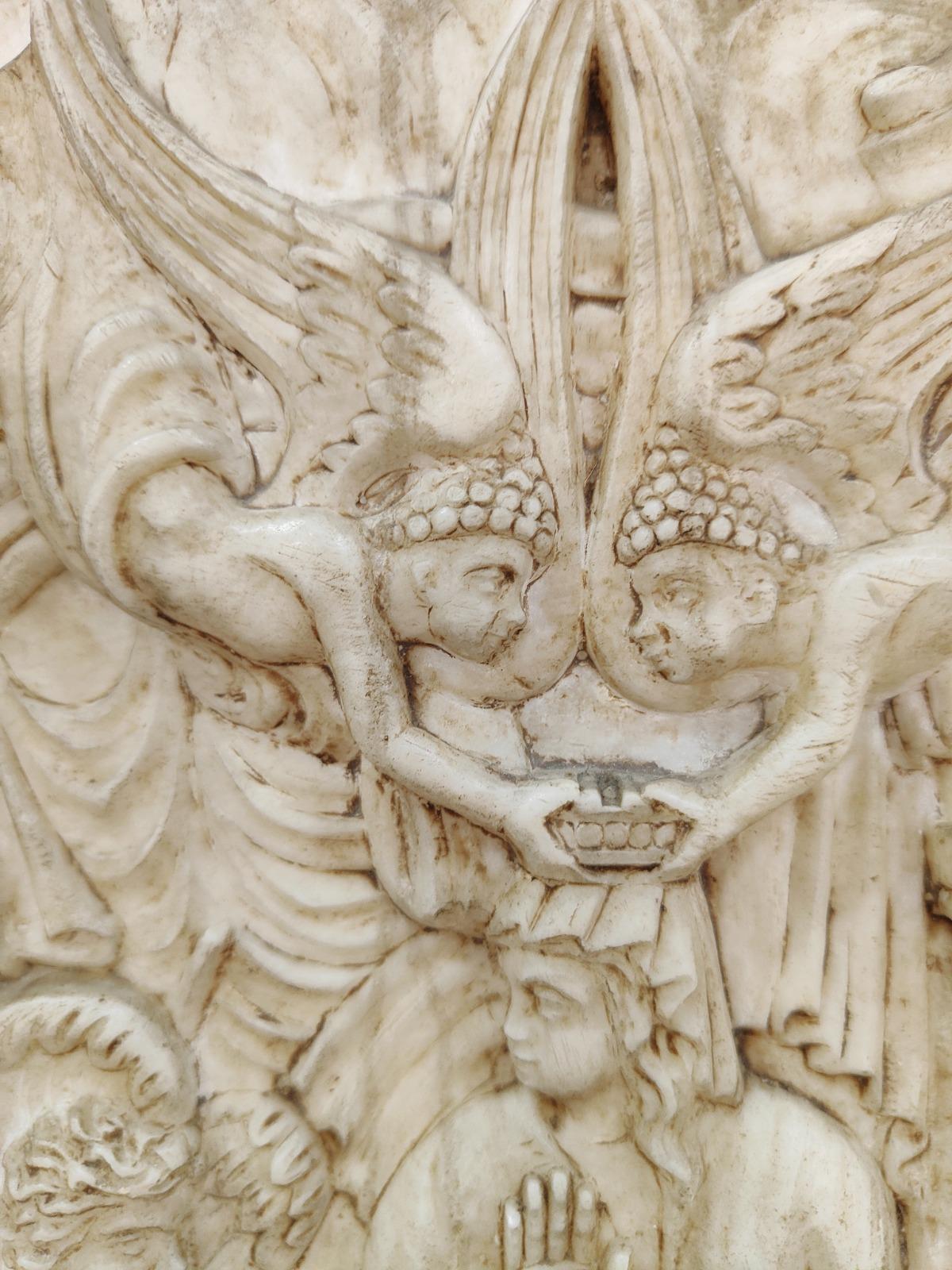 Rinascimento Rilievo in marmo rinascimentale del XIX secolo in vendita