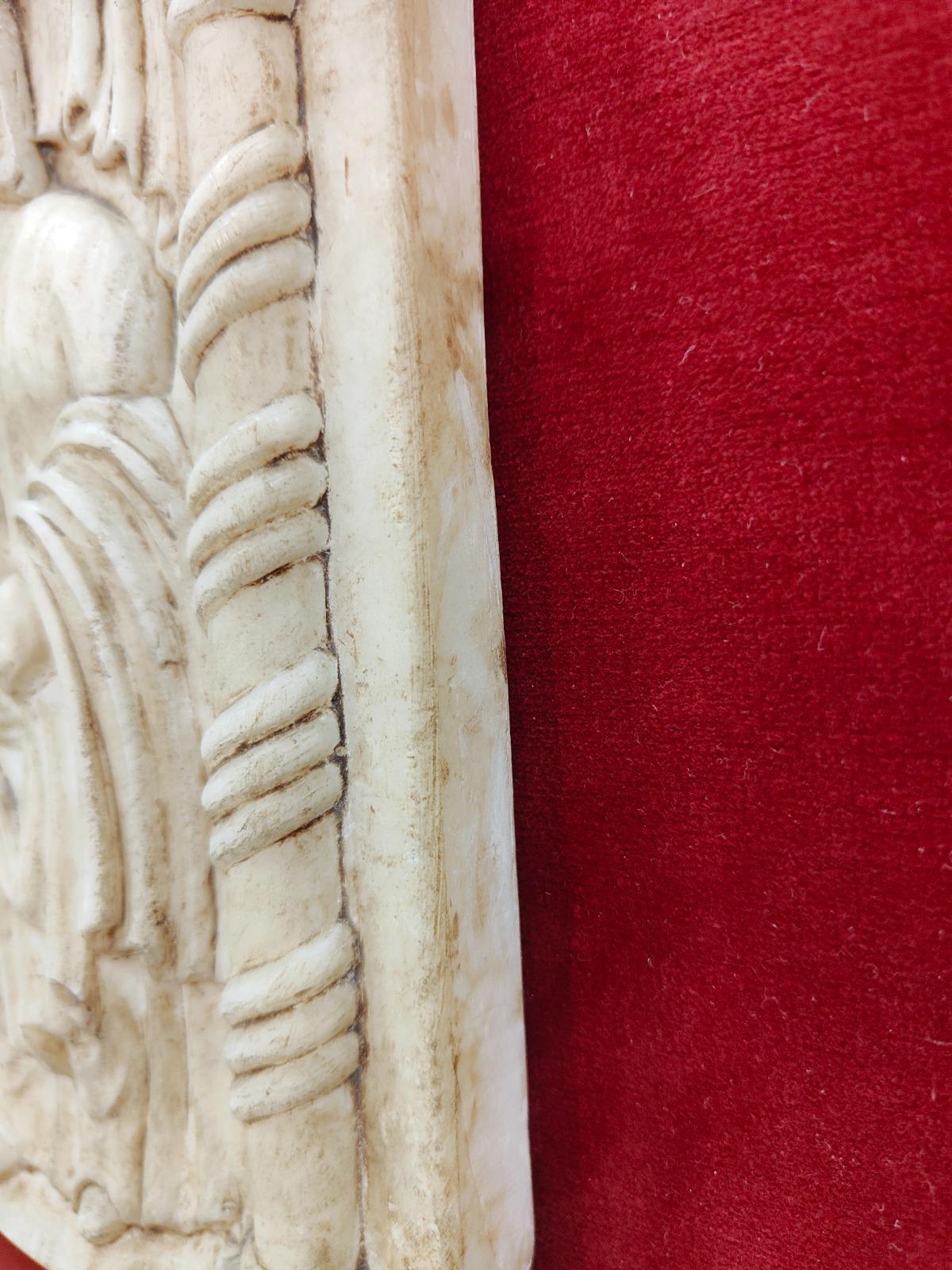 Fatto a mano Rilievo in marmo rinascimentale del XIX secolo in vendita