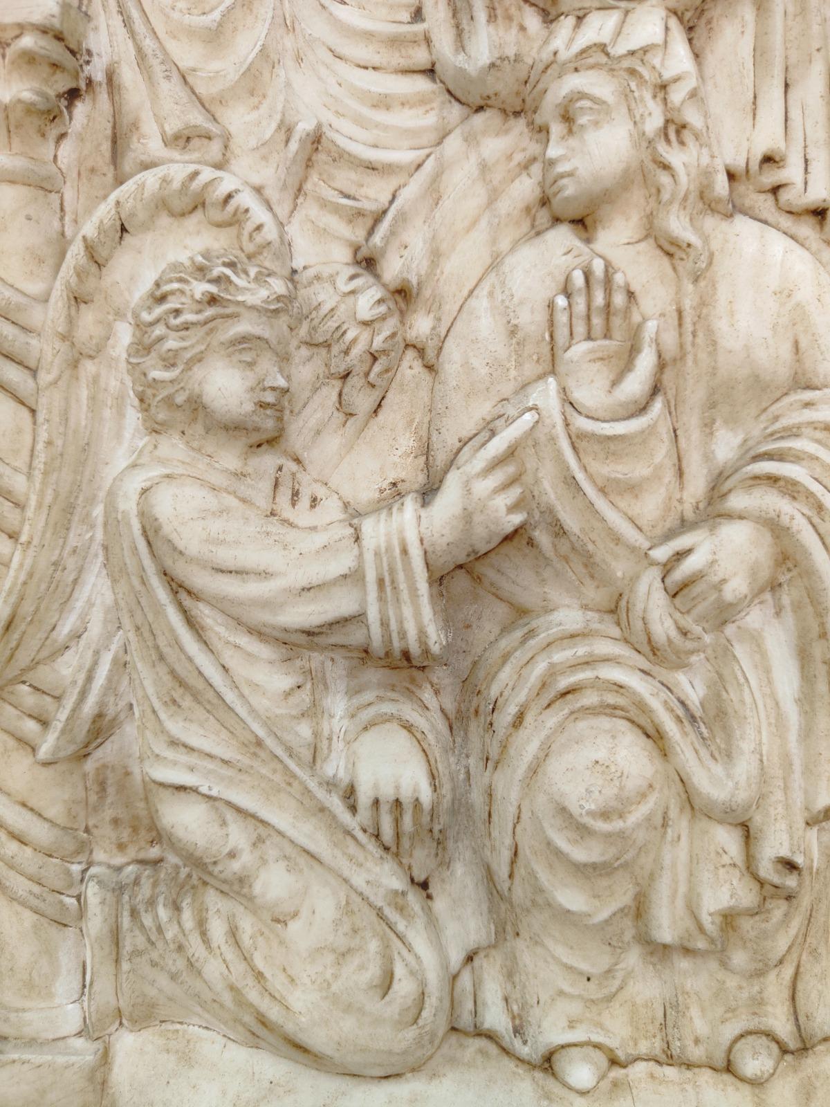 Marmo Rilievo in marmo rinascimentale del XIX secolo in vendita