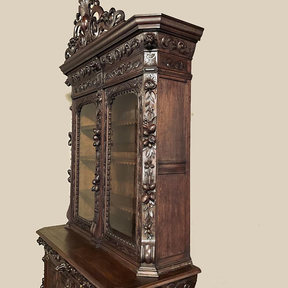 Late 19th Century 19th Century Renaissance Revival Bookcase For Sale