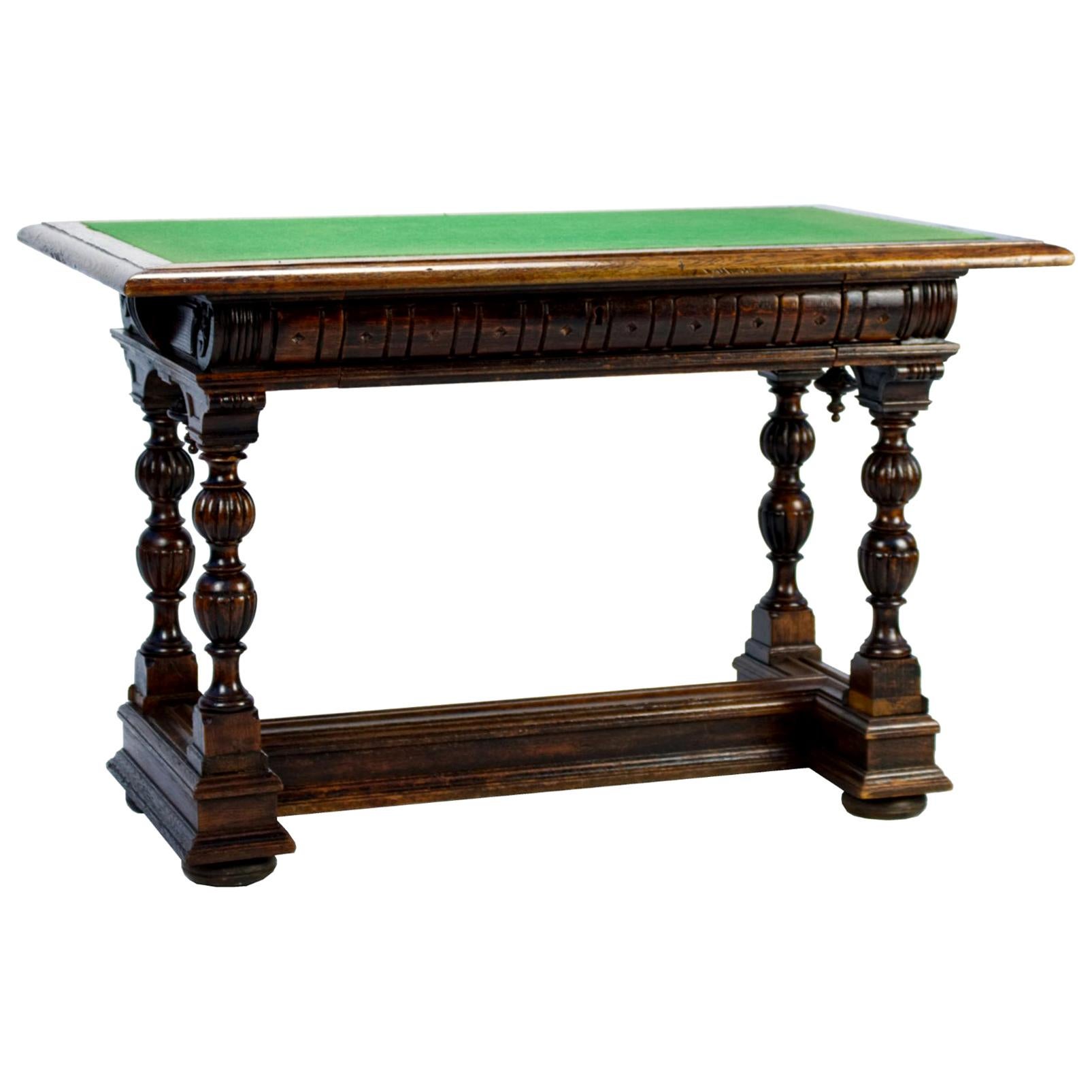 19th Century Renaissance Revival Carved Table
