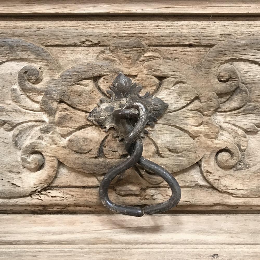 19th Century Renaissance Stripped Oak Cabinet 3