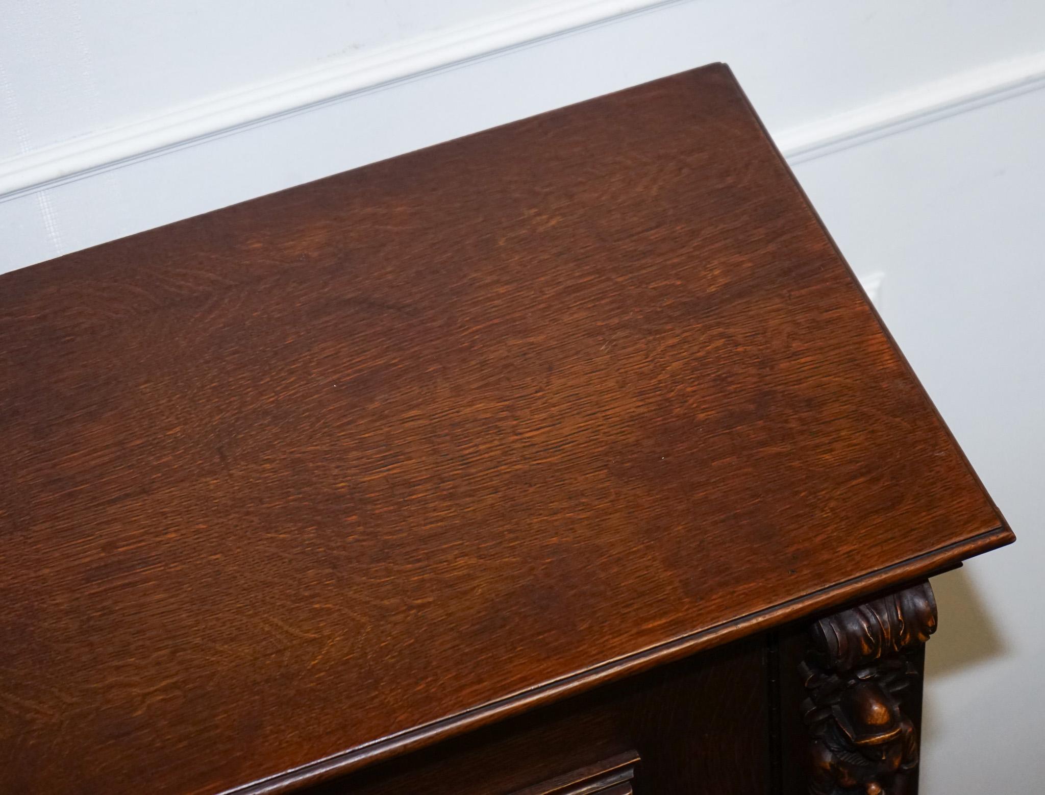 CABINET IN NOCE FRANZATO IN STILE RINASCITA DEL 19° SECOLO CON SCATOLETTE in vendita 7